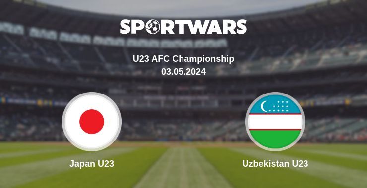 Japan U23 — Uzbekistan U23 watch online for free 03.05.2024