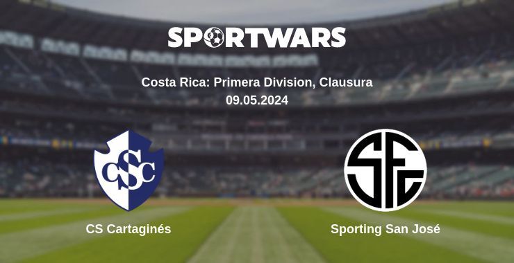 CS Cartaginés — Sporting San José watch online for free 09.05.2024