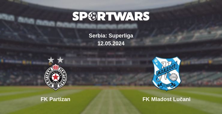 FK Partizan — FK Mladost Lučani watch online for free 12.05.2024