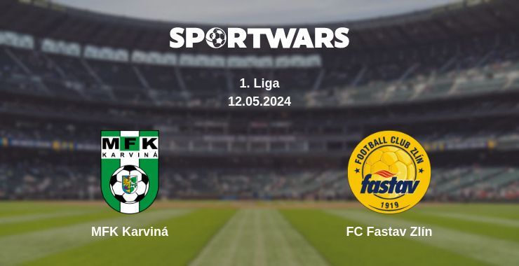 Result of the MFK Karviná — FC Fastav Zlín match, 12.05.2024