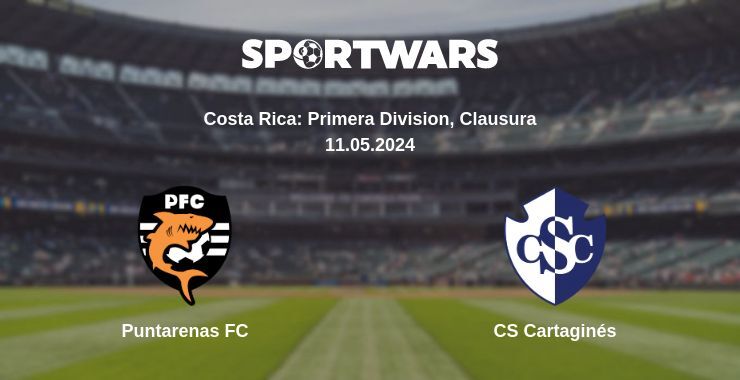 Puntarenas FC — CS Cartaginés watch online for free 11.05.2024