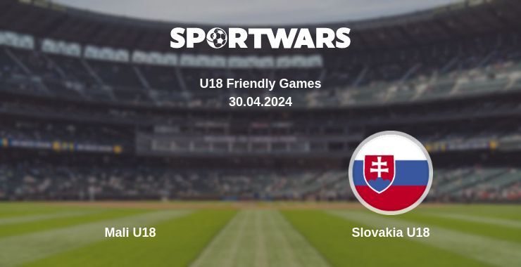 Mali U18 — Slovakia U18 watch online for free 30.04.2024