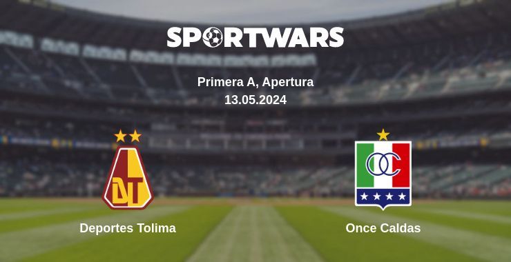 Result of the Deportes Tolima — Once Caldas match, 13.05.2024