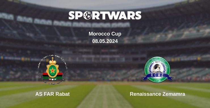 Result of the AS FAR Rabat — Renaissance Zemamra match, 08.05.2024