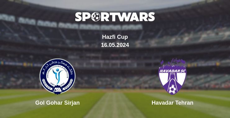 Result of the Gol Gohar Sirjan — Havadar Tehran match, 16.05.2024