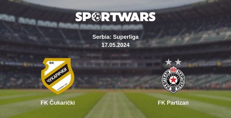 FK Čukarički — FK Partizan watch online for free 17.05.2024