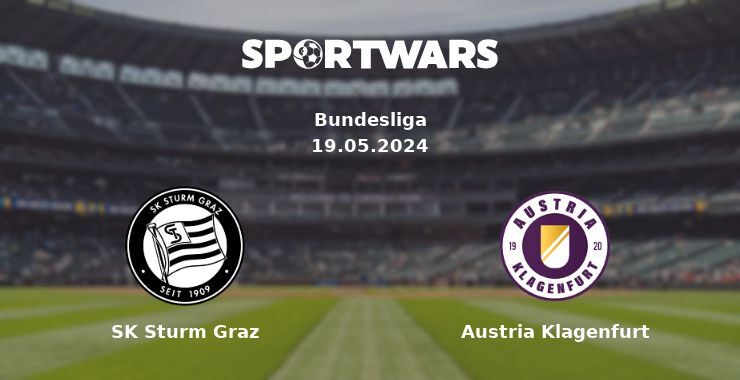 SK Sturm Graz — Austria Klagenfurt watch online for free 19.05.2024