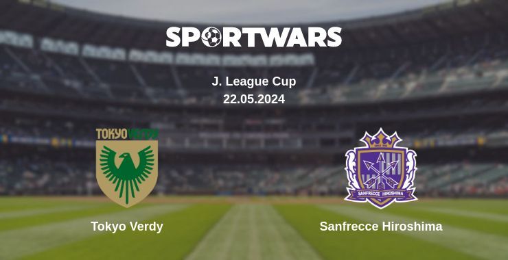 Result of the Tokyo Verdy — Sanfrecce Hiroshima match, 22.05.2024