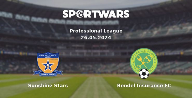 Sunshine Stars — Bendel Insurance FC watch online for free 26.05.2024