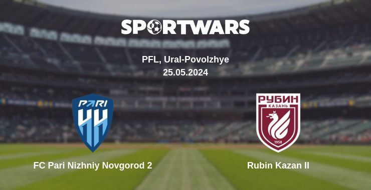 FC Pari Nizhniy Novgorod 2 — Rubin Kazan II watch online for free 25.05.2024