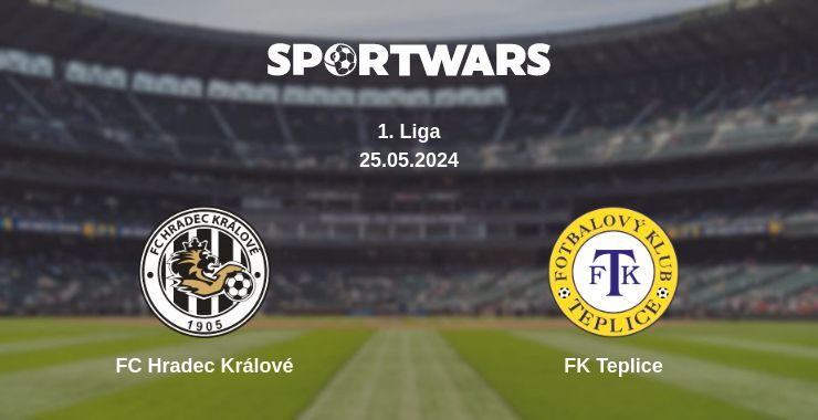 FC Hradec Králové — FK Teplice watch online for free 25.05.2024