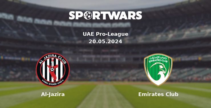 Al-Jazira — Emirates Club watch online for free 20.05.2024