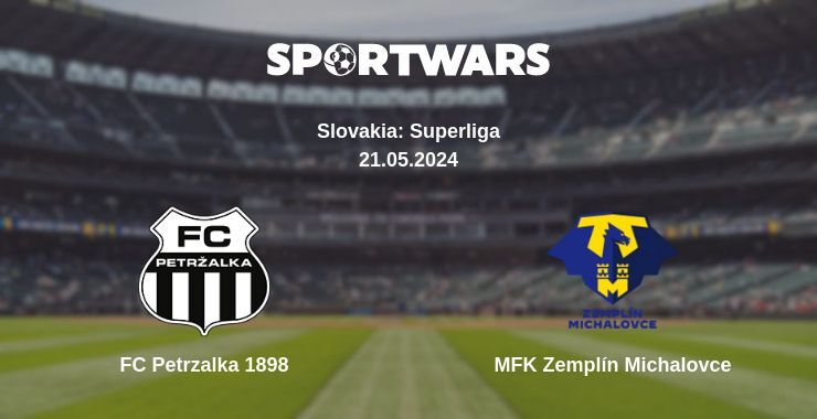 FC Petrzalka 1898 — MFK Zemplín Michalovce watch online for free 21.05.2024