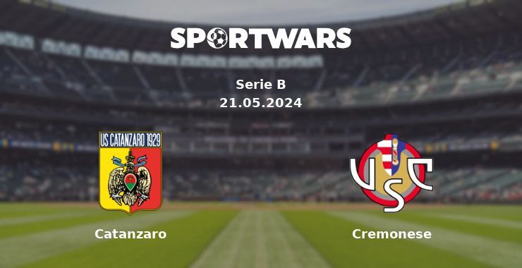 Catanzaro — Cremonese watch online for free 21.05.2024