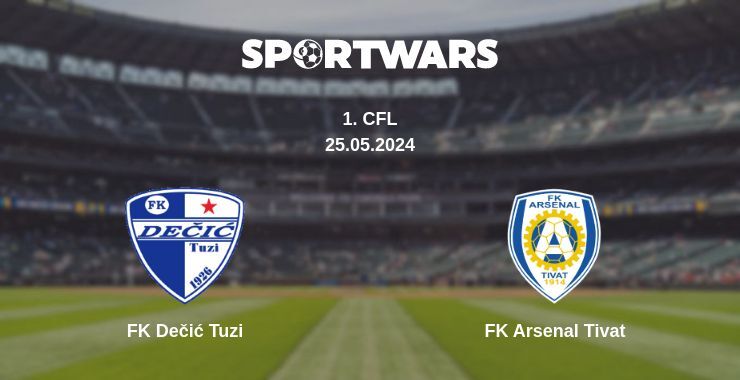 FK Dečić Tuzi — FK Arsenal Tivat watch online for free 25.05.2024