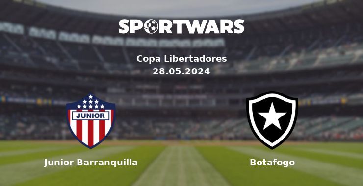 Junior Barranquilla — Botafogo watch online for free 28.05.2024