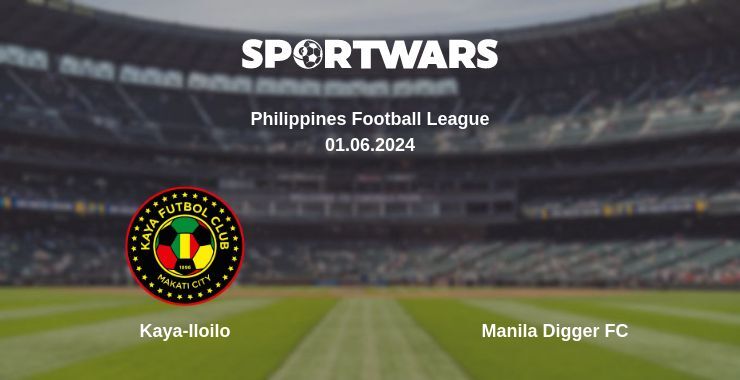 Result of the Kaya-Iloilo — Manila Digger FC match, 01.06.2024