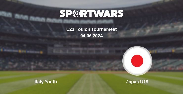 Italy Youth — Japan U19 watch online for free 04.06.2024