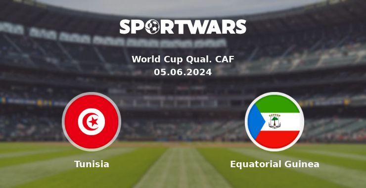 Tunisia — Equatorial Guinea watch online for free 05.06.2024