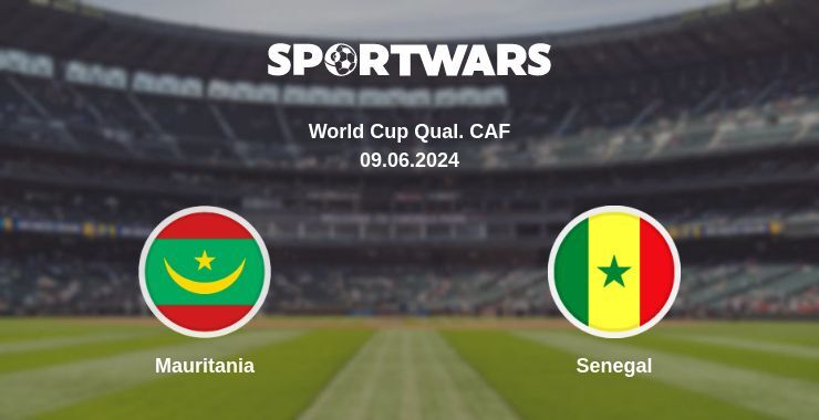 Mauritania — Senegal watch online for free 09.06.2024