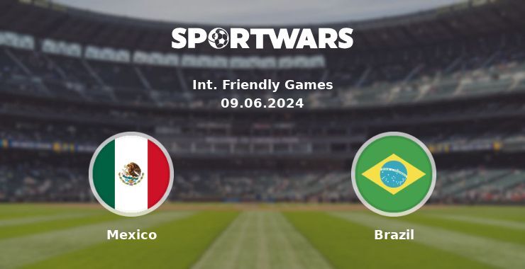 Mexico — Brazil watch online for free 09.06.2024