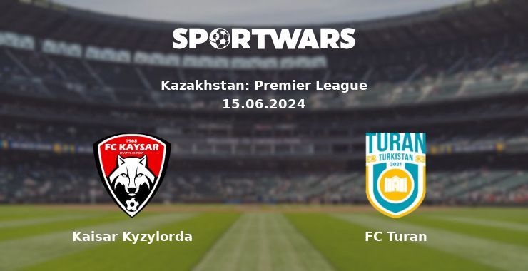 Kaisar Kyzylorda — FC Turan watch online for free 15.06.2024