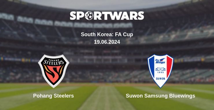 Pohang Steelers — Suwon Samsung Bluewings watch online for free 19.06.2024