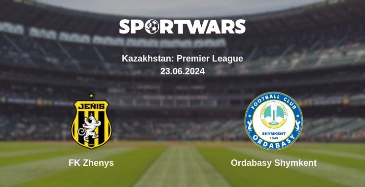 FK Zhenys — Ordabasy Shymkent watch online for free 23.06.2024