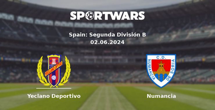 Yeclano Deportivo — Numancia watch online for free 02.06.2024