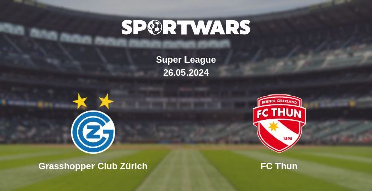 Grasshopper Club Zürich — FC Thun watch online for free 26.05.2024