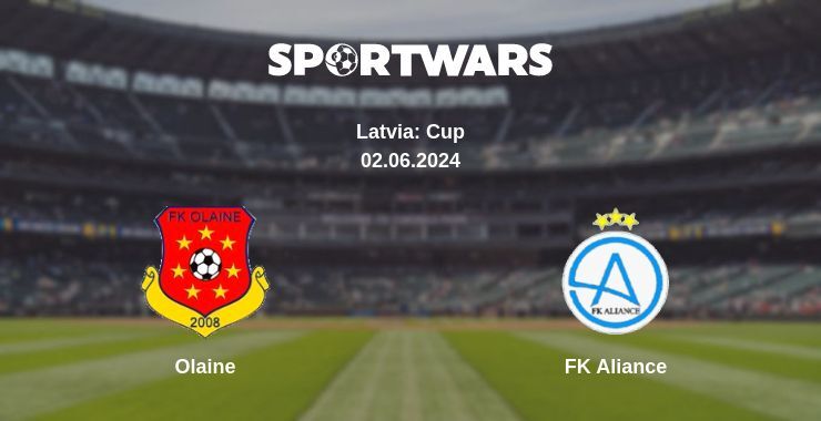 Result of the Olaine — FK Aliance match, 02.06.2024