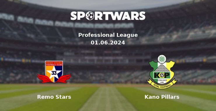 Remo Stars — Kano Pillars watch online for free 01.06.2024