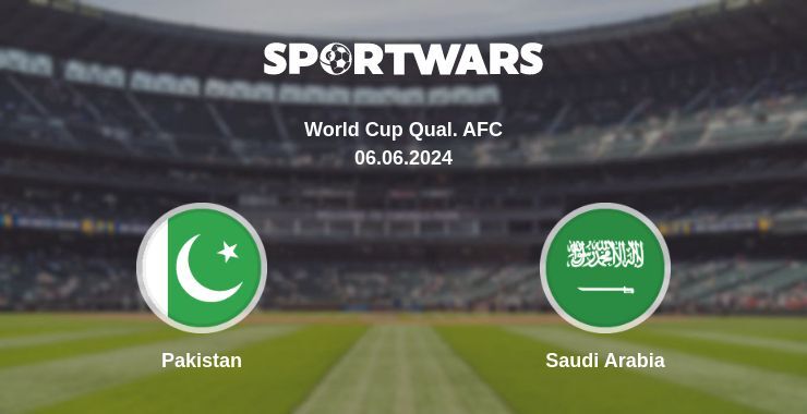 Pakistan — Saudi Arabia watch online broadcast, 06.06.2024