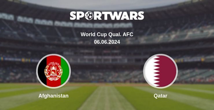 Afghanistan — Qatar watch online broadcast, 06.06.2024