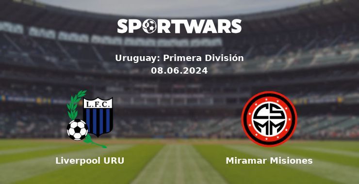 Liverpool URU — Miramar Misiones, where to watch online broadcast