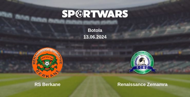 RS Berkane — Renaissance Zemamra watch online for free 13.06.2024