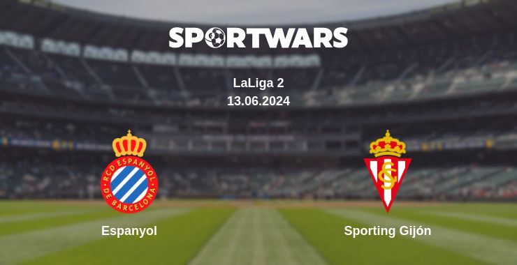 Espanyol — Sporting Gijón watch online for free 13.06.2024