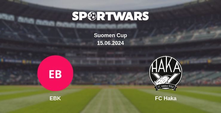 Result of the EBK — FC Haka match, 15.06.2024