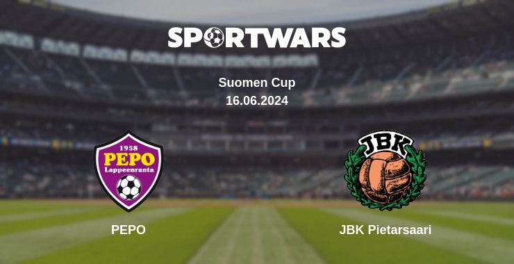 Result of the PEPO — JBK Pietarsaari match, 16.06.2024