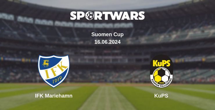 Result of the IFK Mariehamn — KuPS match, 16.06.2024