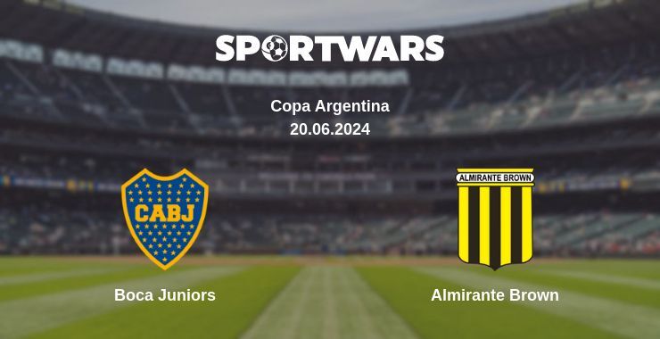 Boca Juniors — Almirante Brown watch online for free 20.06.2024