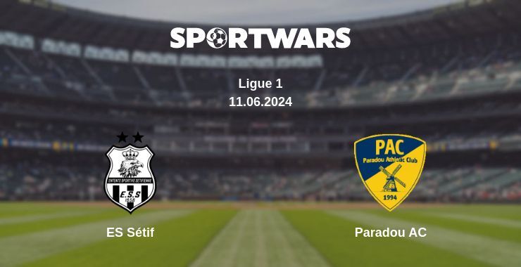 ES Sétif — Paradou AC watch online for free 11.06.2024