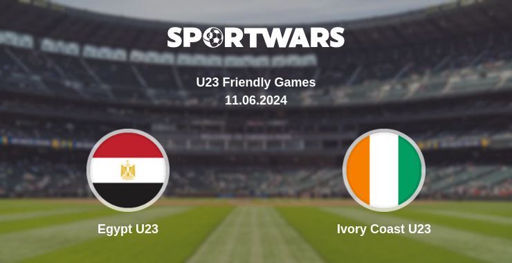 Egypt U23 — Ivory Coast U23 watch online for free 11.06.2024