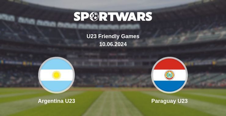 Argentina U23 — Paraguay U23 watch online for free 10.06.2024