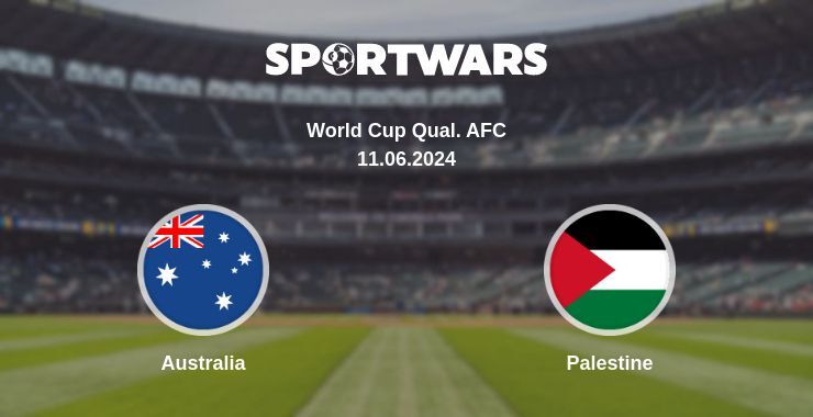 Australia — Palestine watch online broadcast, 11.06.2024