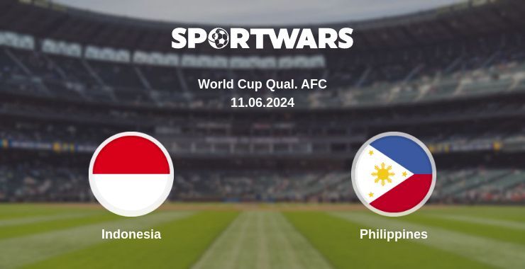 Indonesia — Philippines watch online broadcast, 11.06.2024