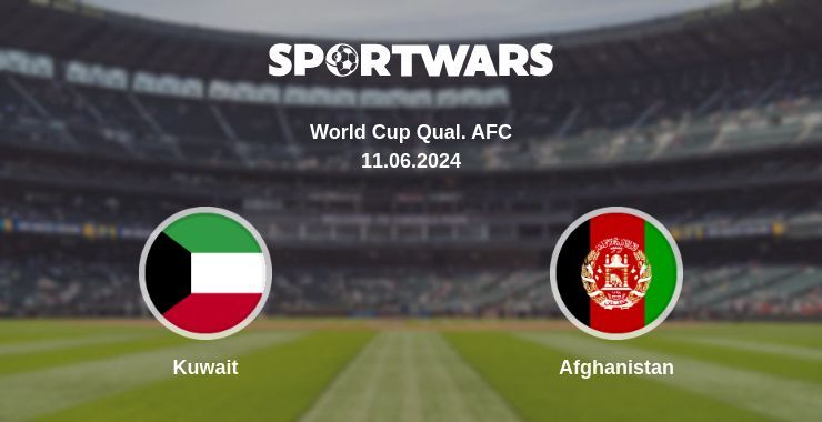 Kuwait — Afghanistan watch online broadcast, 11.06.2024