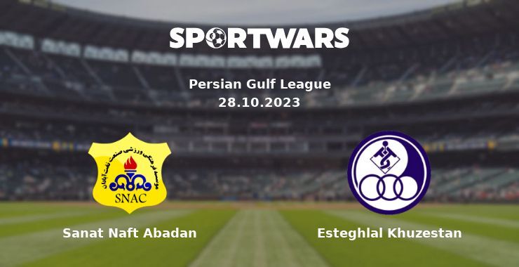 Sanat Naft Abadan — Esteghlal Khuzestan watch online for free 28.10.2023