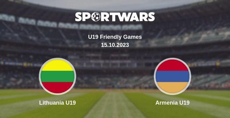 Lithuania U19 — Armenia U19 watch online for free 15.10.2023