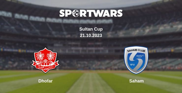 Result of the Dhofar — Saham match, 21.10.2023